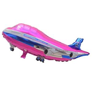 Uçak Folyo Balon Pembe