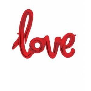 Love Folyo Balon Kırmızı