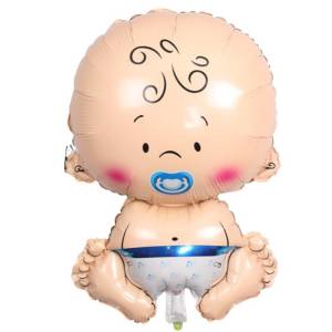 Bebek Folyo Balon Mavi