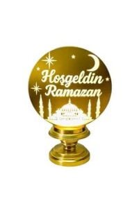 Ramazan Dekoratif Masa Üstü Led Hoşgeldin Ramazan