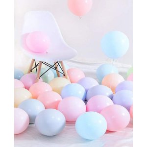 Makaron Balon Karışık 50 Adet