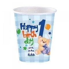 Karton Bardak 1 Yaş Ayıcıklı Erkek