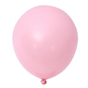 Makaron Balon Pembe 50 Adet