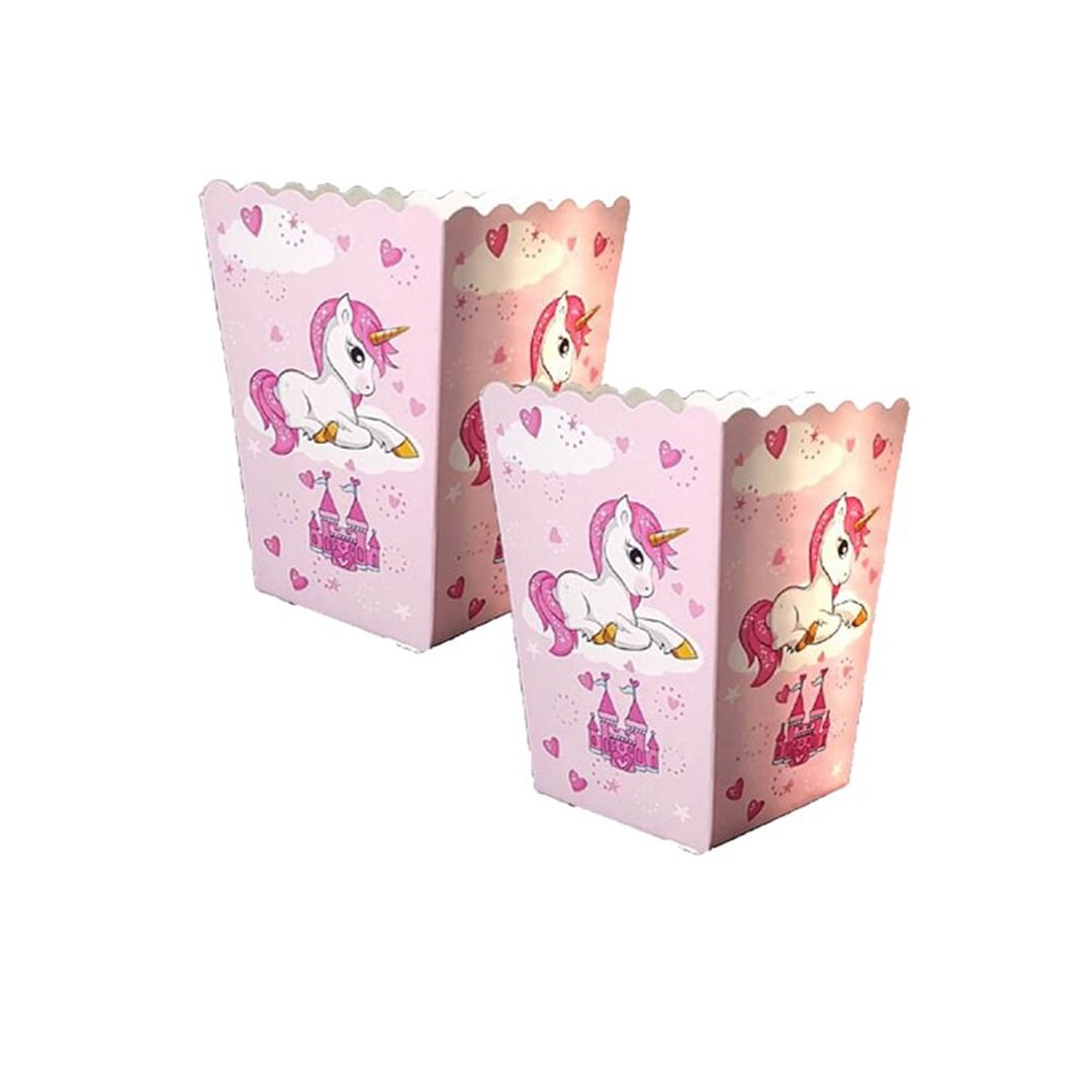 Unicorn Pembe Parti Konsepti 8 Kişilik