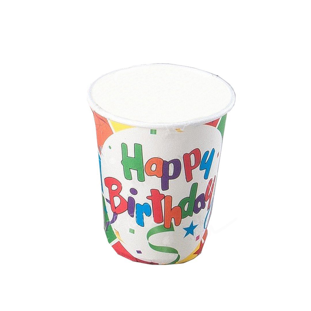 Happy Birthday Crazy Karton Bardak