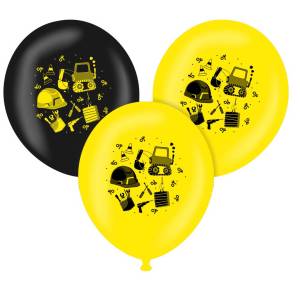 İnşaat Temalı Balon 10 Adet