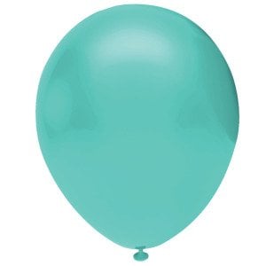 Pastel Balon Su Yeşili 100 Adet