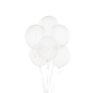 Pastel Şeffaf Balon 100 Adet