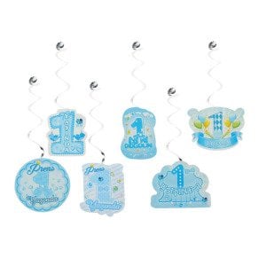 Prens 1 Yaşında Tavan Süs Mavi