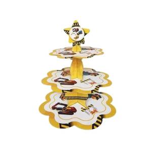 İnşaat Temalı Kek Standı