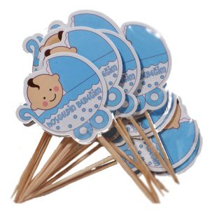 PartiPan Hoşgeldin Bebeğim Kürdan Mavi 20'li