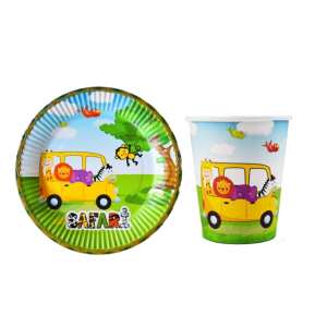 Safari Tabak Bardak Set 8 Adet