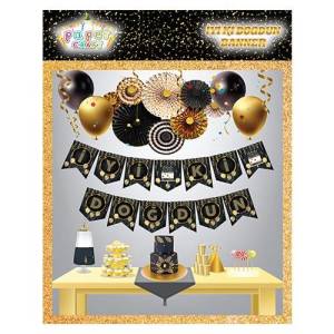 Siyah Gold İyi Ki Doğdun Banner