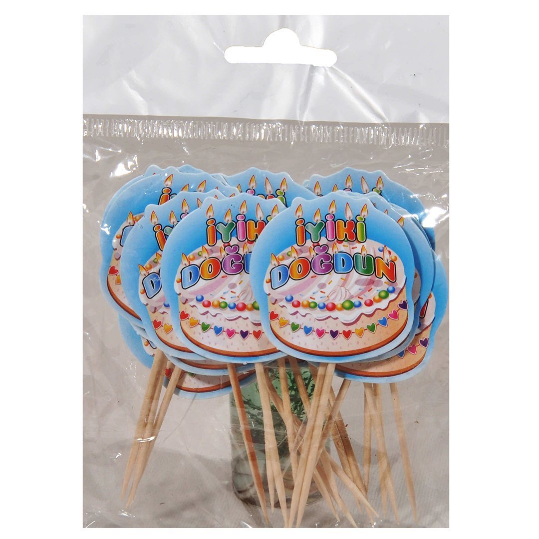 PartiPan Mumlu İyiki Doğdun Kürdan 20'li