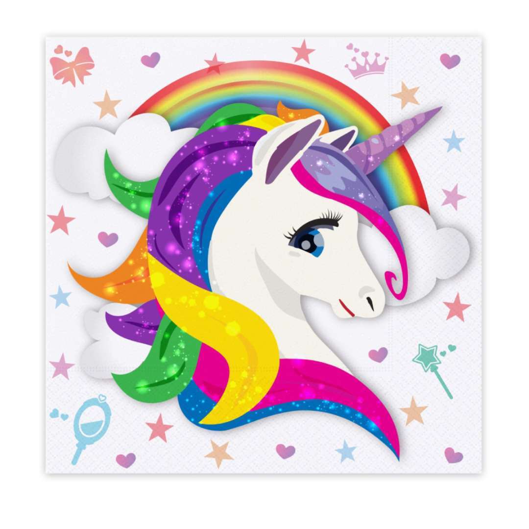 Unicorn Beyaz Kağıt Peçete 16 Adet