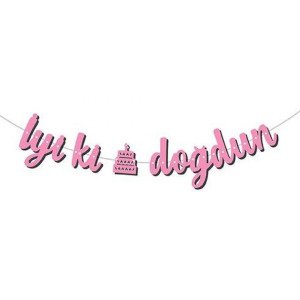 İyiki Doğdun Pembe Banner