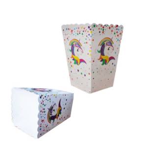 Beyaz Unicorn Mısır Kutusu 8 Adet