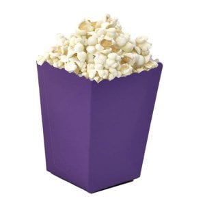 PartiPan Mısır Kutusu Mor Renk 10'lu