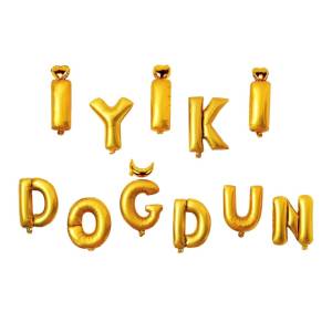 İyi ki Doğdun Folyo Balon Gold 40 cm