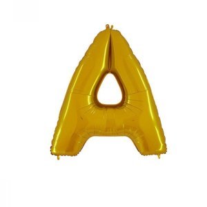 A Harfi Folyo Balon Altın 40 cm