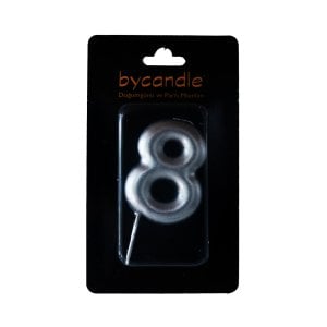 Rakam Mum 8 Yaş Gümüş