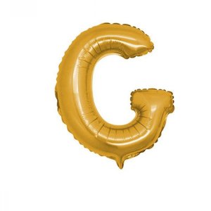G Harfi Folyo Balon Altın 40 cm