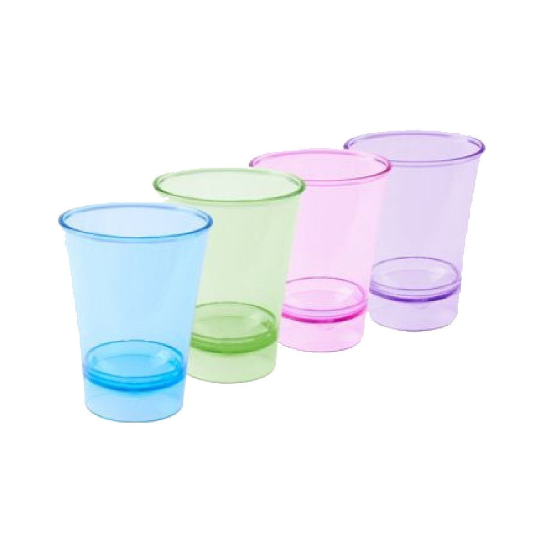 Renkli Kristal Shot Bardağı 60cc - PartiPan